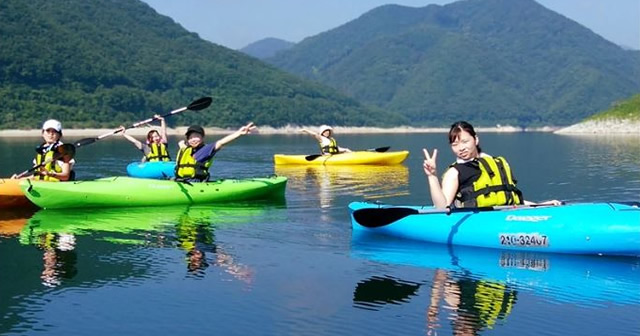もにわっ湖カヤック